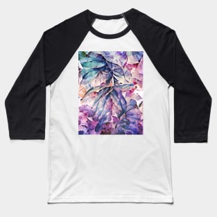 Rainbow Leaves Baseball T-Shirt